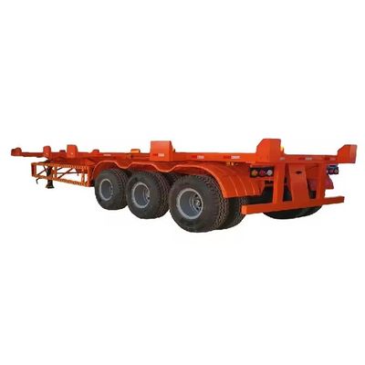 Container Trailer Skeleton Semi Trailer For Transport 20ft 40ft Container with Design