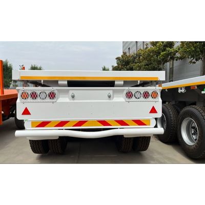 20Ft 40Ft 50Ton Flatbed Semi Trailer with Container Chassis and 50mm or 90mm King Pin