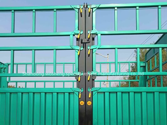 Customizable Steel Semi Trailer for Flexible and Convenient Animal Cargo Transport