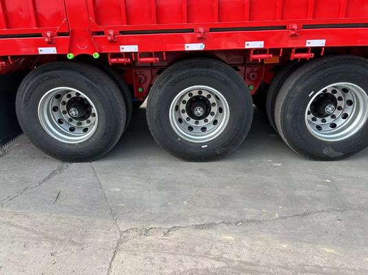 Truck Trailer for Livestock Transportation 3 Axles 20-40 Tons High Fence Semi Trailer
