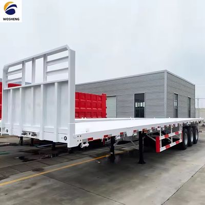 Max Payload of 100tons Semi-Trailer Ideal for Transporting 20ft 45ft 40ft Container