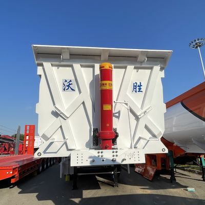 Customized 3 Axles Tipping Tipper Rear Dump Truck Semi Trailer for Construction