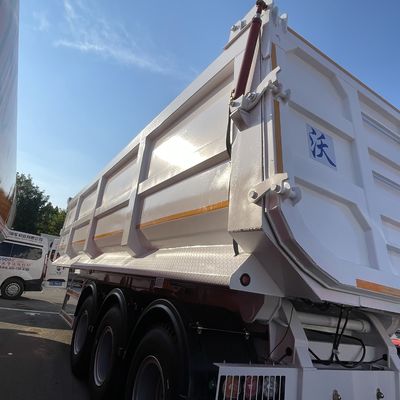 Customized 3 Axles Tipping Tipper Rear Dump Truck Semi Trailer for Construction