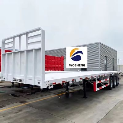 Lowest 30T-100T Semi-Trailer 20ft-45ft Container Truck 2-4 Axle Flatbed Rim 9.0-22.5