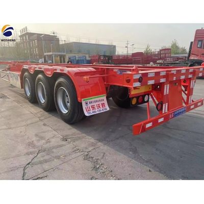 12400x2500x1550mm Chinese Customization Skeleton Semi Trailer for Container