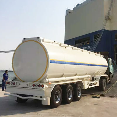 JOST 3.5&quot; 90mm King Pin Steel Fuel Liquid Trailer for Crude Palm Oil Transportation