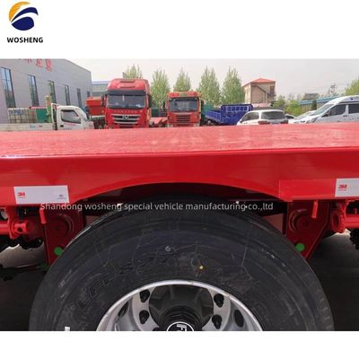 40Feet Container Trailer Professional 3Axle Flatbed Semi Trailer with 2&quot; 50mm King Pin