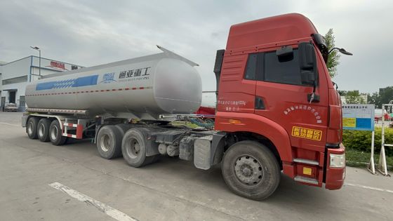 OTTC Certified 3 Axle Fuel Oil Tank Trailer for 30000-50000L Capacity and Ellipse Shape