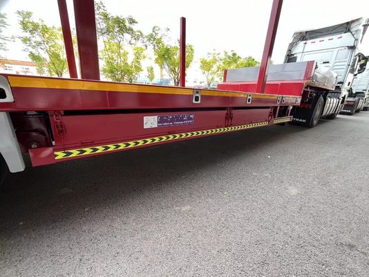 40FT Container Timber Steel Tube Transportation Semi-Trailer with Removable Steel Pile