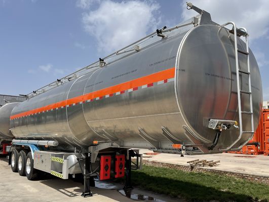 WS Shandong Customize 55cbm Fuel Truck Trailer in Africa with Max Payload of 60 Ton
