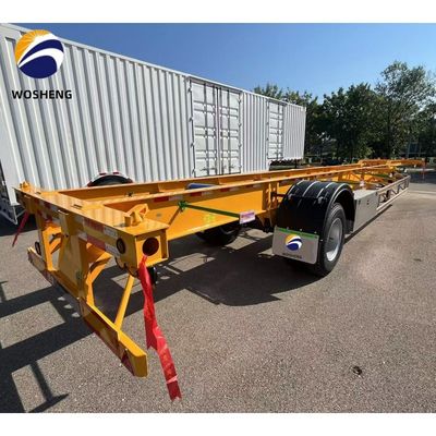 Container Transport 40ft 12m Container Trailer Chassis for 20 Feet and 40 Ft Containers