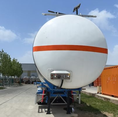 Tank Semi Trailer Customizable Aluminum Bulk Cement Pneumatic for Truck Function