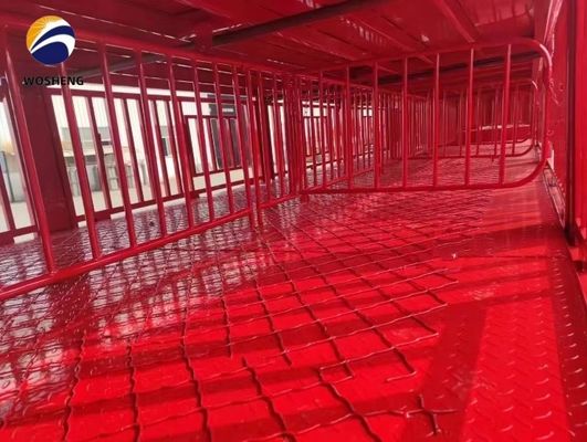 Main Beam Q345B/T700 High Fence Semi Trailer for Livestock Cattle Cow Transportation