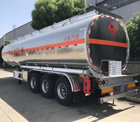 Q345B T700 Material 3 Axle Fuel Oil Tank Semi Trailer with Customizable Painting and Lower
