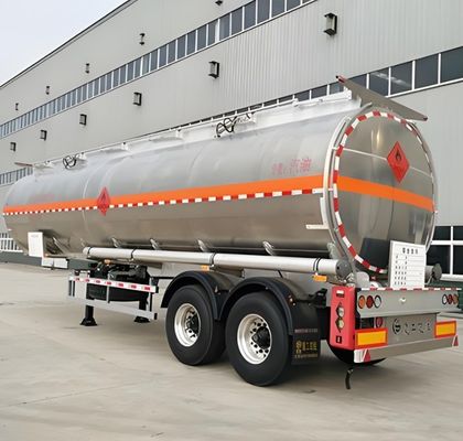 Q345B T700 Material 3 Axle Fuel Oil Tank Semi Trailer with Customizable Painting and Lower