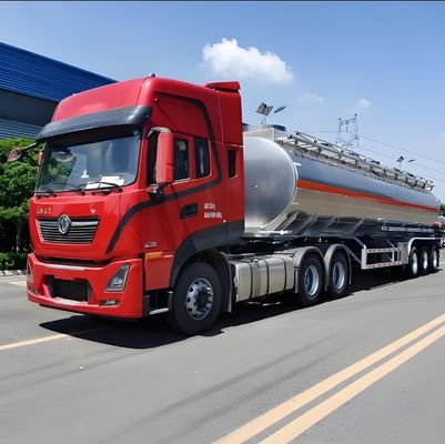 Q345B T700 Material 3 Axle Fuel Oil Tank Semi Trailer with Customizable Painting and Lower