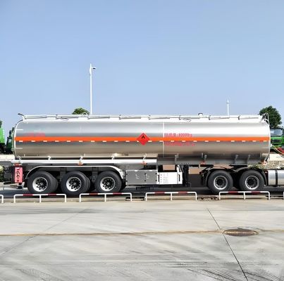 Q345B T700 Material 3 Axle Fuel Oil Tank Semi Trailer with Customizable Painting and Lower