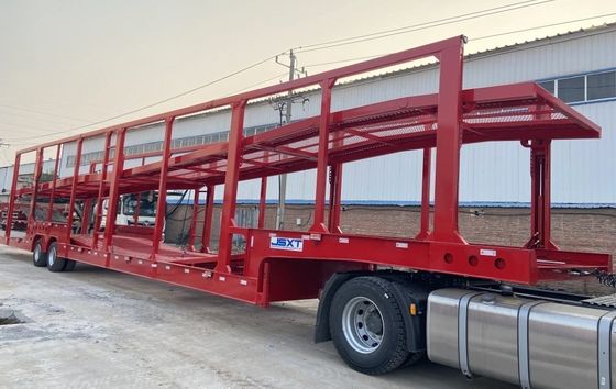 1 Unit Landing Gear Semi-Trailer WS Vehicle Transport Car Carrier with Semi-Trailer