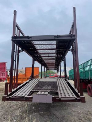 Hot Item 2 Axles 3 Axles Double Deck Car Transport Semi Trailer 16690 x 2700 x 3000mm