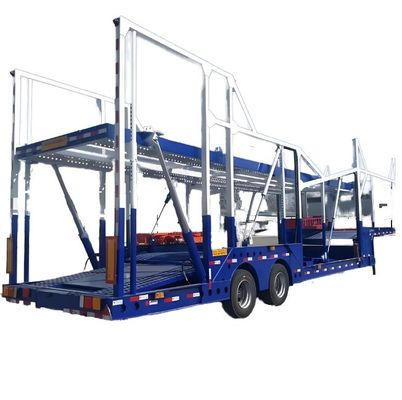 Customizable 2/3 Axles 16690 x 2700 x 3000mm Auto Transport Double Floor Semi Trailer