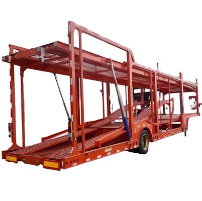 Made Semi-Trailer Steel Double Deck Vehicle Transport Car Carrier for Long Distance
