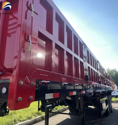 Livestock Transport Trailer 40FT 3 Axle Warehouse Fence Semi Trailer for Africa Market