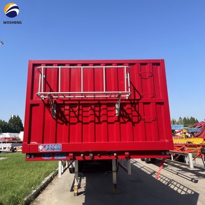 2&quot; King Pin Commercial Usage 3axle Fence Semi Trailer for Bulk Cargo Livestock etc