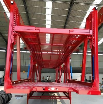 2 Axle Double Deck Car Carrier Semi-Trailer with Customizable Dimensions from Wosheng