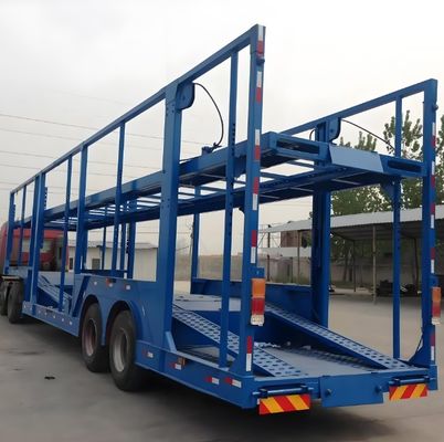 8 Position Car Carrier Semi Trailer 2 Axle 3 Axle Suitable for Customers Optional