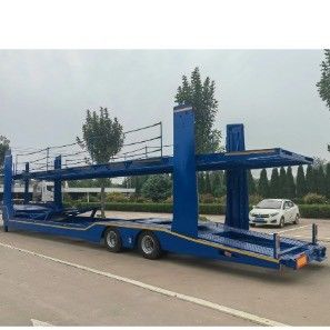 8 Position Car Carrier Semi Trailer 2 Axle 3 Axle Suitable for Customers Optional