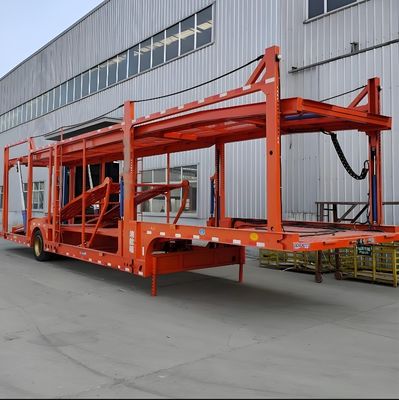 2 Axle Double Deck Vehicle Car Carrier Semi Trailer for Car Transportation 12R22.5 Tires