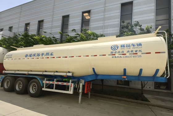 Stainless Steel Aluminum Alloy Tank Trailer Max Payload 30000 kg for Liquid Transport