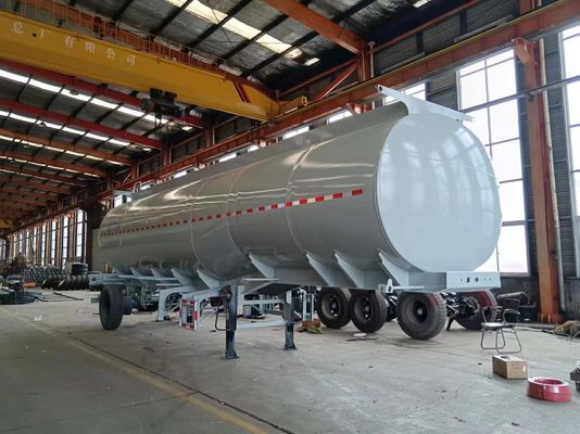 Stainless Steel Aluminum Alloy Tank Trailer Max Payload 30000 kg for Liquid Transport