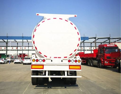 Design 3 Axle 40/45cbm Fuel Oil Petrol Tanker Semi Trailer with Standard Landing Gear