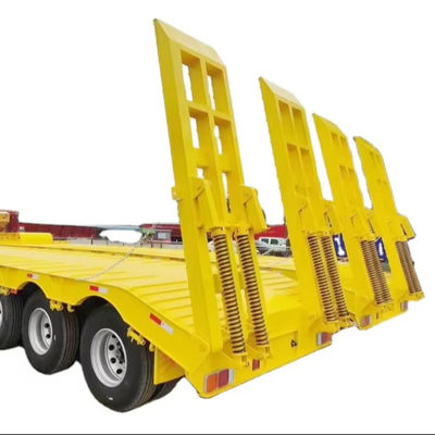 FUWA/JOST/WOSHENG Landing Gear 50ton 60ton Hydraulic Gooseneck Lowboy Semi Trailer