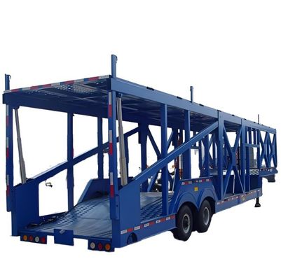 Truck Trailer 25-60 Tons 2 or 3 Axle Car Transport Semi Trailer for Customers Optional