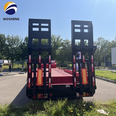 30-120tons Truck Semi Trailer for Heavy Duty Equipment  13-18m x 2.5-3m x 3.3m