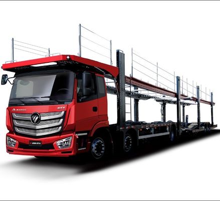 2024 3 Axle Double Deck 6-10 Unit Car Carrier Semi Trailer Truck Trailer Tire 12R22.5