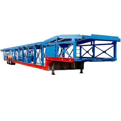 35 Tons Max Payload Double Deck Floor Semi Trailer for Multi 6-10 Cars Vehicle Carrier