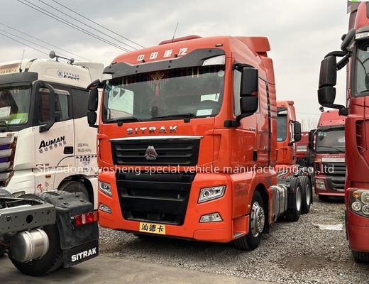 SINOTRUK Used SITRAK G7 480hp AMT Gearbox 6x4 Type Disk Brake 10 Wheel Truck Head Tractor Trailer