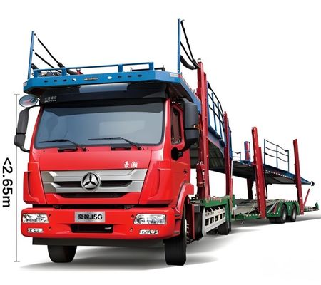Customers Optional 3 Axle Car Carrier Semi Trailer for Vehicle Transport of 6-10 Cars