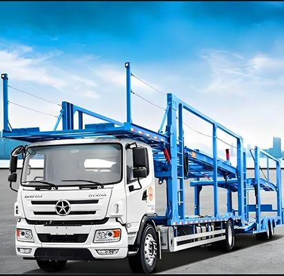 Steel 2/3 Axle Strong and Durable Car Carrier Semi Trailer for 6/8/10 Seats Vehicles