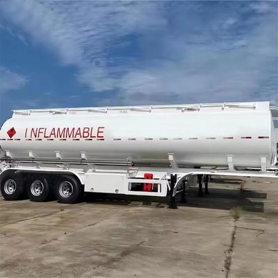 45 CBM Fuel Tank Trailer For Transporting Fuel And Water Truck Tanker Trailer by WOSHENG