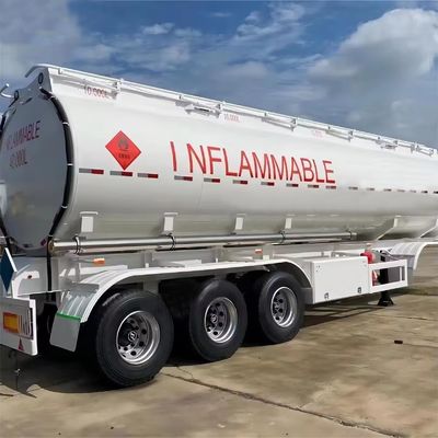 45 CBM Fuel Tank Trailer For Transporting Fuel And Water Truck Tanker Trailer by WOSHENG