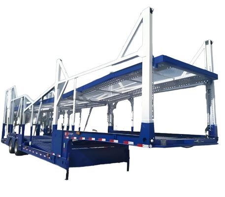 OTTC 60T 2/3 Axle Double Deck Car and SUV Vehicle Transport Car Carrier Truck Semi Trailer