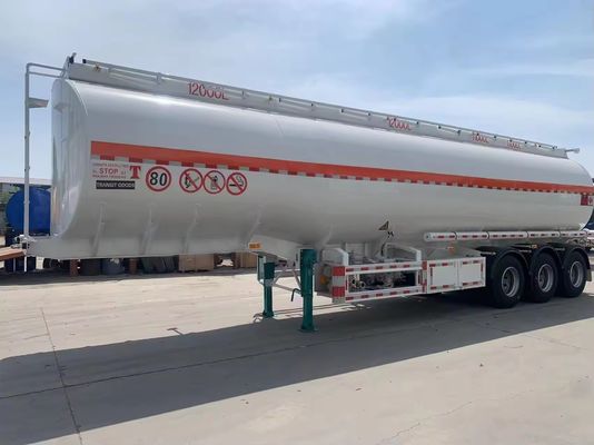 45 CBM Fuel Tank Trailer For Transporting Fuel And Water Truck Tanker Trailer by WOSHENG