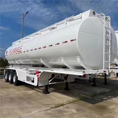 45 CBM Fuel Tank Trailer For Transporting Fuel And Water Truck Tanker Trailer by WOSHENG