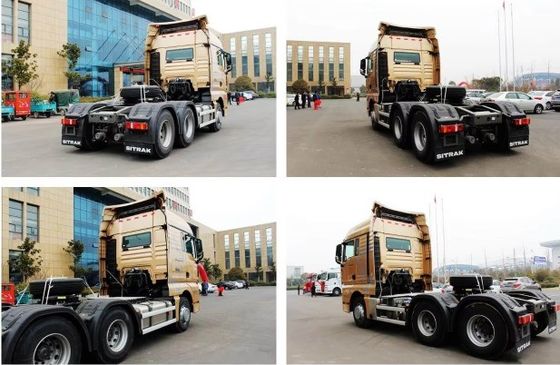 Logistics Transportation HP 380/400/420 6x4 4x2 Tractor Truck Head for Truck Trailers
