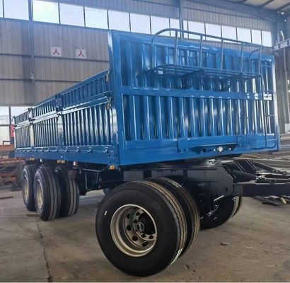 High Payload Drawbar Cargo Trailers 2/3/4 Axles Draw Bar Full Trailers for Truck Trailer