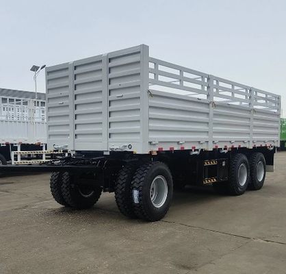500mm Q345 Carbon Steel Main Beam 2-Axle Drawbar Trailer for Versatile Applications